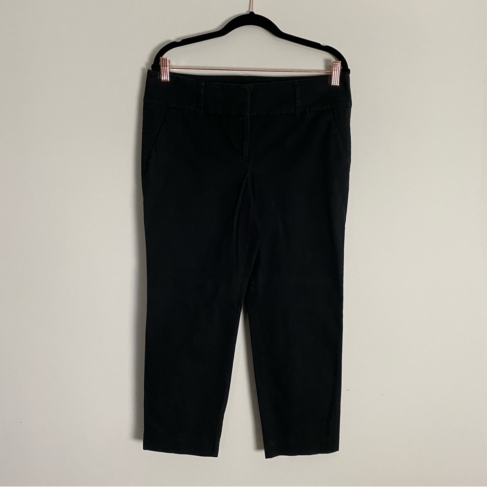 Ann Taylor - Signature Fit - Size 10 - Black Ankle Pants